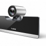 Yealink VC500-Phone-Wired-WP — готовый комплект для видеоконференцсвязи (моноблок, конференц-телефон, внешние микрофоны, адаптер беспроводной передачи контента, пульт ДУ)