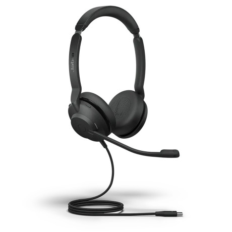 Jabra Evolve2 30 Stereo — проводная USB стерео гарнитура, оптимизирована для Teams