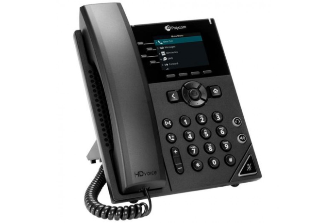 Polycom VVX 250 — настольный IP-телефон с цветным дисплеем
