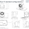 Polycom EagleEye IV-12x Camera — цифровая HD видеокамера для использования с системами видеоконференцсвязи Poly RealPresence
