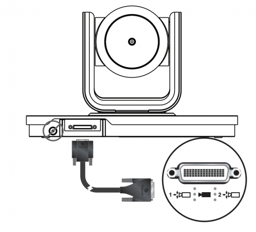 Polycom EagleEye IV-12x Camera — цифровая HD видеокамера для использования с системами видеоконференцсвязи Poly RealPresence