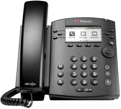 Polycom VVX 311 — мультимедийный IP-телефон с возможностью расширения