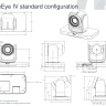 Polycom EagleEye IV-4x Camera — цифровая HD видеокамера для использования с системами видеоконференцсвязи Poly RealPresence
