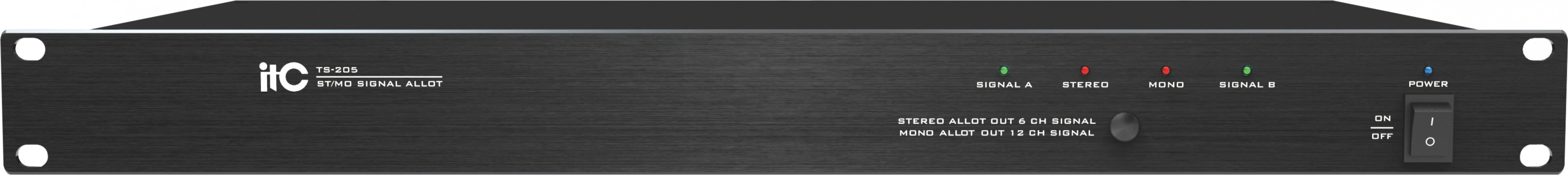 ITC TS-205 Распределитель стереосигнала, 1 Вход 6 выходов