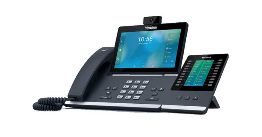 Yealink EXP50 — модуль расширения BLF-кнопок с LCD-дисплеем для IP-телефонов Yealink серии Т5