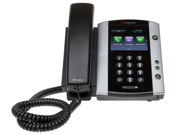 Polycom VVX 500 — мультимедийный IP-телефон на 12 SIP-линий