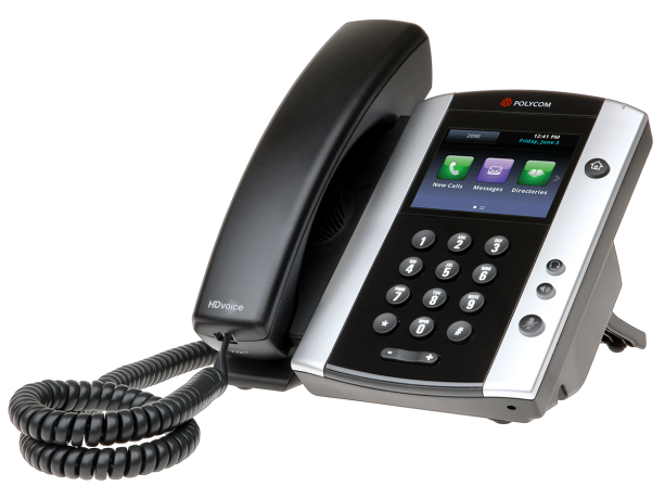 Polycom VVX 500 — мультимедийный IP-телефон на 12 SIP-линий