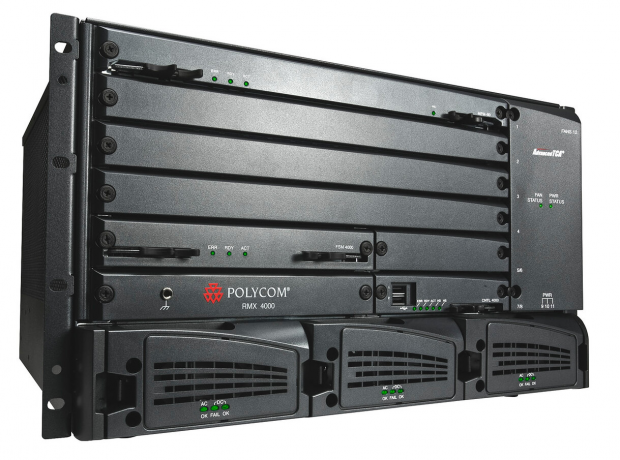 Polycom RMX 4000 server — сервер многоточечной видеоконференции с поддержкой HD