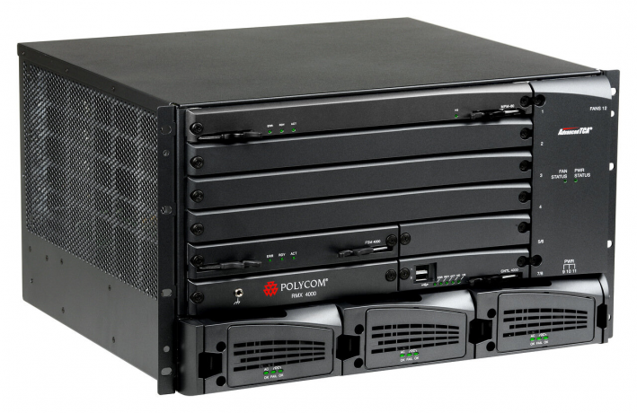 Polycom RMX 4000 server — сервер многоточечной видеоконференции с поддержкой HD