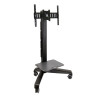 Ergotron Neo-Flex MediaCenter — мобильная стойка с полочкой для видеокамеры