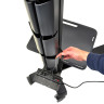 Ergotron Neo-Flex MediaCenter — мобильная стойка с полочкой для видеокамеры