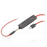 Plantronics BlackWire 3200 Series — проводная гарнитура для систем UC (jack 3.5 mm / USB)