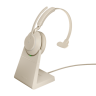 Jabra Evolve2 65 Mono — беспроводная Bluetooth моно гарнитура c USB, оптимизирована под Microsoft Lync