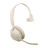 Jabra Evolve2 65 Mono — беспроводная Bluetooth моно гарнитура c USB, оптимизирована под Microsoft Lync