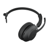 Jabra Evolve2 65 Mono — беспроводная Bluetooth моно гарнитура c USB, оптимизирована под Microsoft Lync