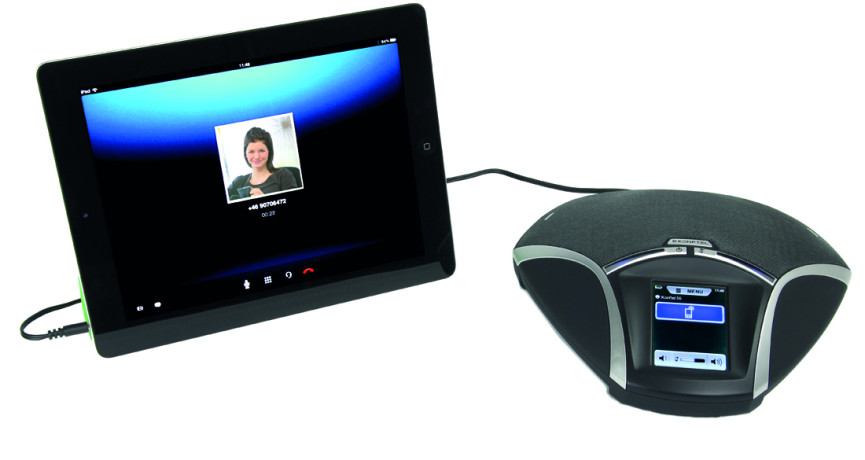 Konftel KT-55 — универсальный USB спикерфон с дисплеем и функцией записи конференции