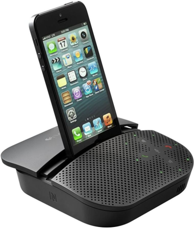 Logitech Mobile Speakerphone P710e — беспроводной спикерфон для мобильных устройств Bluetooth/NFS