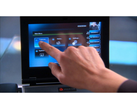 Polycom VVX 1500 D — мультимедийный IP-телефон  6 линий (SIP и H.323)