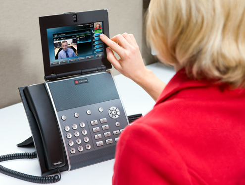 Polycom VVX 1500 D — мультимедийный IP-телефон  6 линий (SIP и H.323)
