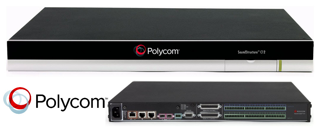 Polycom SoundStructure C12 — 12-канальный матричный стереомикшер