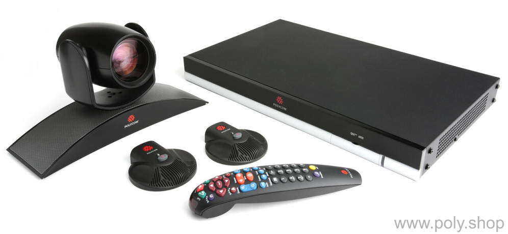 Polycom QDX 6000 — система видеоконференцсвязи для оснащения переговорных комнат