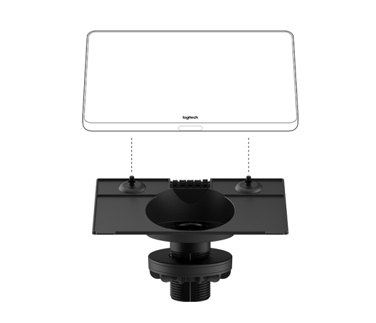 Logitech Tap Riser Mount  — вертикальное настольное крепление для контроллера Logitech Tap