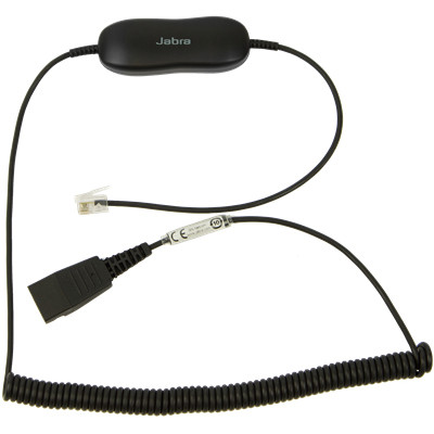 Jabra GN1216 Smart Cord CC Avaya — переходник гарнитур с разъемом QD на телефоны Avaya