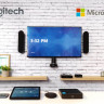 Logitech Room Kit для Microsoft Teams — готовый комплект ВКС (мини-ПК, конференц-камера Logitech, крепление для ПК, сенсорный контроллер Logitech Tap)