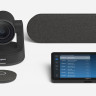 Logitech Room Kit для Zoom — готовый комплект ВКС (мини-ПК, конференц-камера Logitech, крепление для ПК, сенсорный контроллер Logitech Tap)