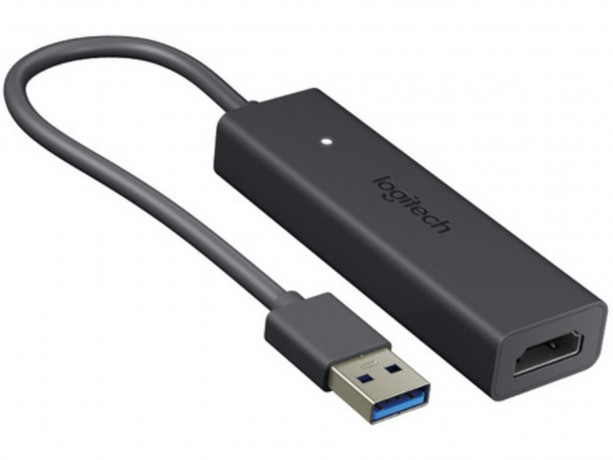 Logitech Screen Share — адаптер-переходник для вывода данных через HDMI