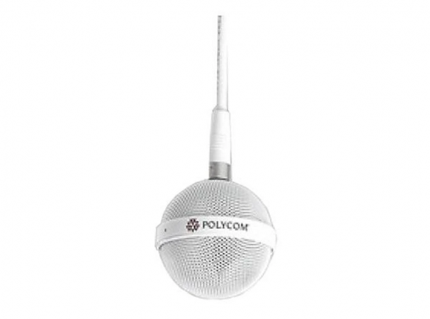 Polycom Ceiling Microphone White Extension – дополнительный потолочный микрофон для HDX и RealPresence Group Series