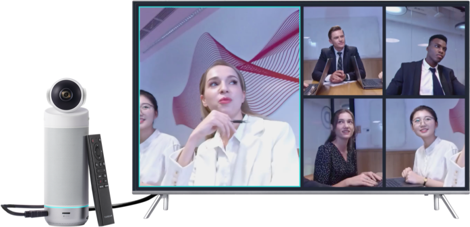 Kandao Meeting S — система видеоконференцсвязи "все-в-одном" с обзором 180°