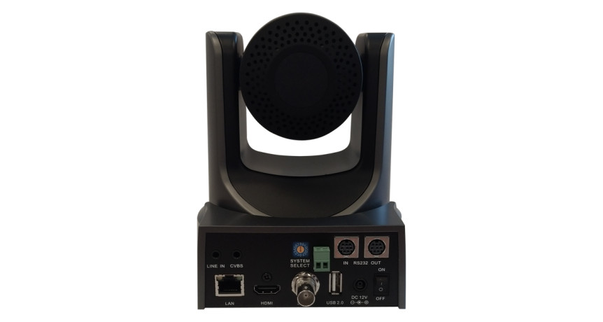 Prestel HD‑PTZ412ST — камера видеоконференцсвязи для средних конференц-залов и переговорных комнат