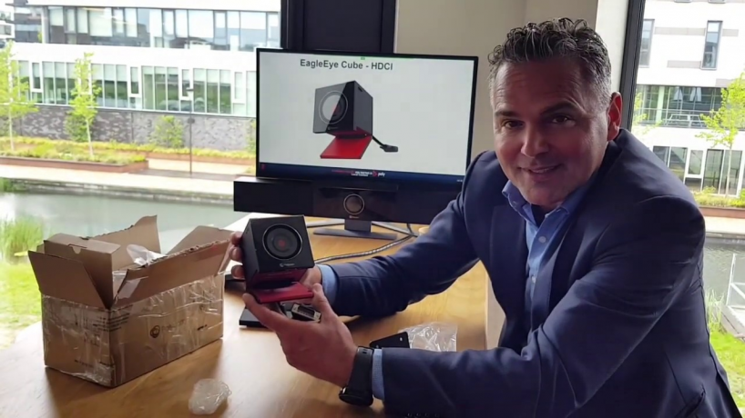 Polycom EagleEye Cube HDCI — высокопроизводительная видеокамера с поддержкой 4K