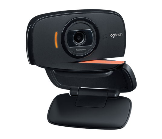 Logitech B525 HD Webcam — складная портативная веб-камера с поворотом на 360 градусов