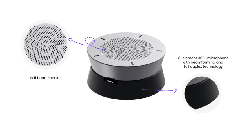 Nearity A20 — USB спикерфон с шумоподавлением для конференций