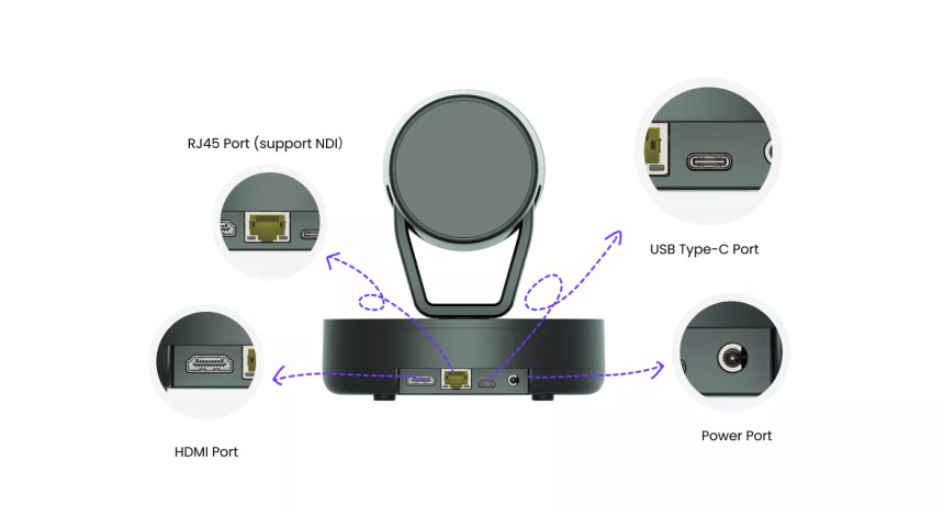 Nearity V410 — PTZ конференц-камера 2K