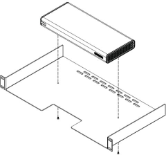 Polycom Shelf for mounting — полка для монтажа кодеков RealPresence Group серии 300 и 500