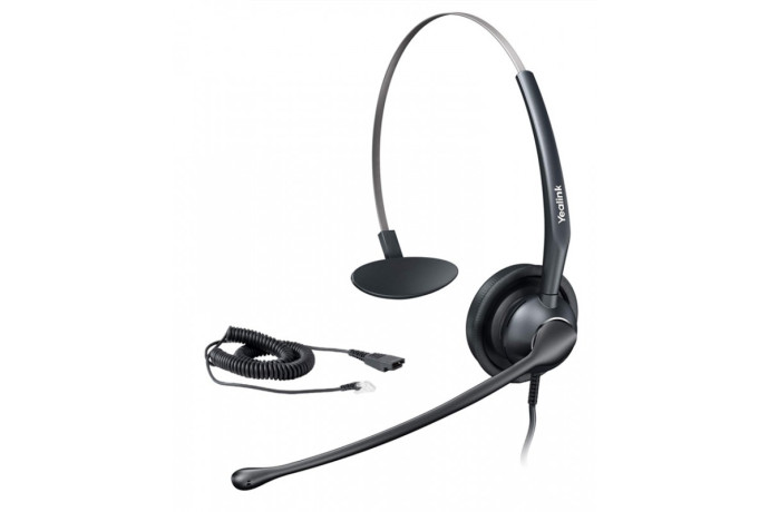 Yealink UH33 — профессиональная jack 3.5 mm / USB гарнитура для IP-телефона