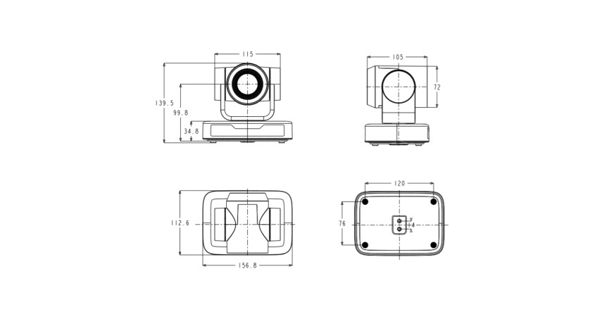 Prestel HD‑PTZ710U2 — камера видеоконференцсвязи для средних конференц-залов