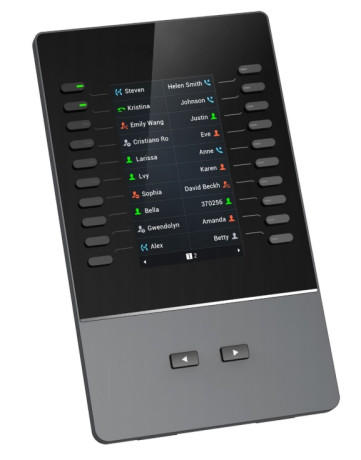 Grandstream GXV3350 + GBX20 — видеотелефон GXV3350 с панелью расширения GBX20