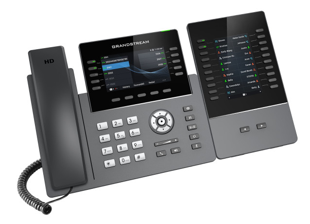 Grandstream GXV3350 + GBX20 — видеотелефон GXV3350 с панелью расширения GBX20