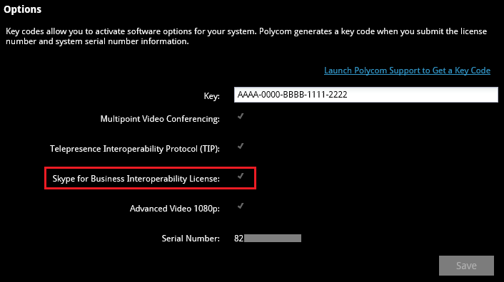 Polycom Group Series Multipoint License — лицензия  для активации встроенного сервера Polycom RealPresence Group Series