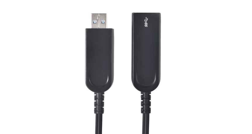 Prestel USB‑E3015 — оптический гибридный кабель-удлинитель USB 3.0 до 15 м