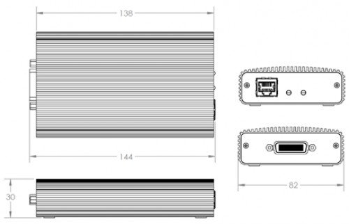 Polycom EagleEye Digital Extender —  усилитель цифрового сигнала для камер EagleEye IV, до 100 м по витой паре