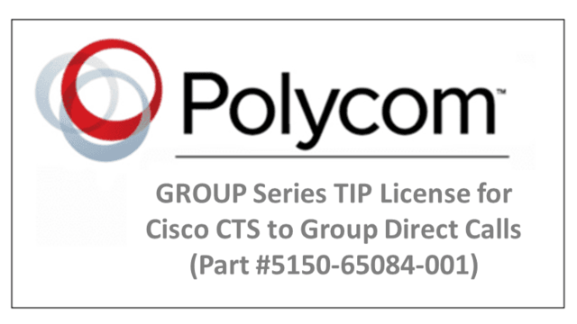 Polycom Group Series TIP License — лицензия для активации поддержки Cisco TIP для RPG