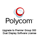 Polycom Group Series 300 or 310 Enhanced Display Software License — лицензия для активации второго дисплея для RPG