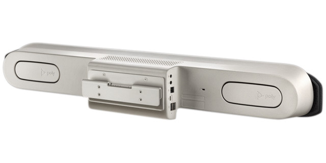 Poly Studio X50 & TC8 — видеобар Studio X50 в комплекте с сенсорной панелью управления Poly TC8