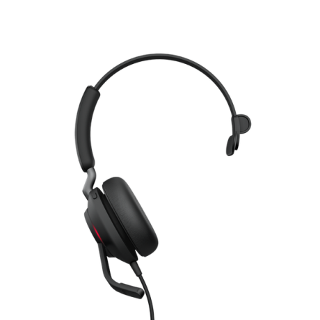Jabra Evolve2 40 Mono — проводная USB моно гарнитура, оптимизирована для Microsoft Lync