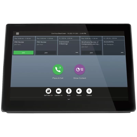 Polycom RealPresence Touch Control — cенсорная панель для управления системами видеоконференций RealPresence Group